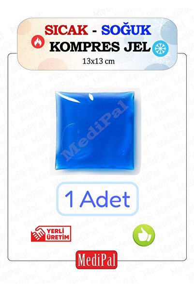 MediPal 1 Adet Termojel - Mavi - Cold Pack - Buz Paketi - Sıcak Soğuk Kompres...