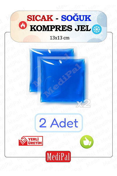 MediPal 2 Adet Termojel - Mavi - Cold Pack - Buz Paketi - Sıcak Soğuk Kompres...