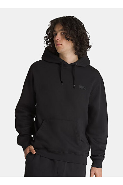 Vans Düz Erkek Çocuk Siyah Sweatshırt VN000RDHBLK1-BY SK8 PO