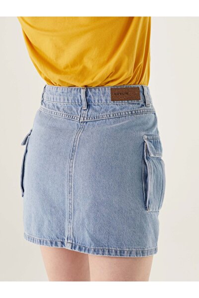 nublik Pamuklu Kot Kargo Etek