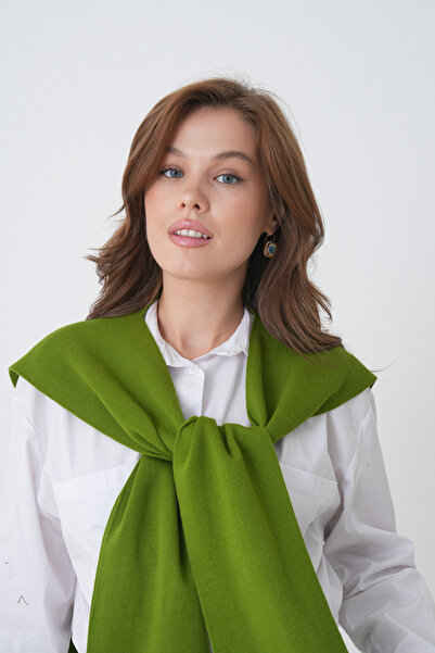 MG OTANTİK Γυναικείο πλεκτό σάλι ώμου - Μαλακό ακρυλικό άνετο -MG007