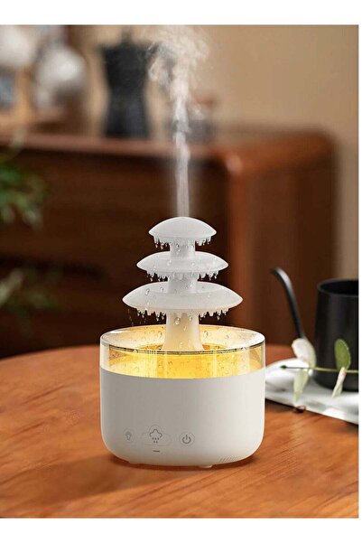 PopZa موزع الروائح JoyousSto Rain Cloud - مرطب هواء Raindrop وناشر للزيوت الع...