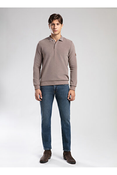 Lee Cooper Normal Bel Straight Blue Men's Denim Trousers 261 Lcm 121057 Harry...