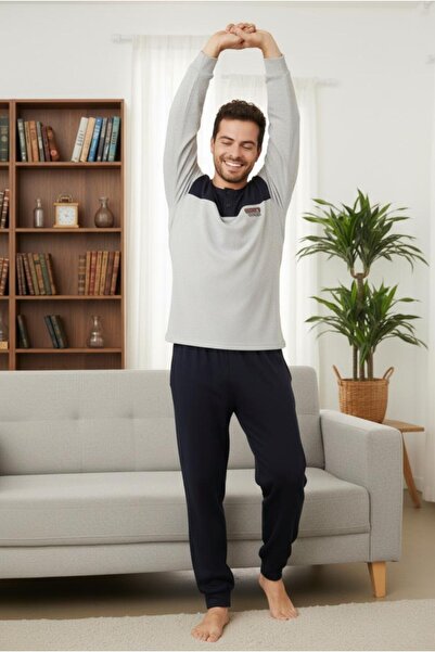 MORRO Comfortable Interlock Winter Soft Men's Home Wear |   Men's Pajama Set