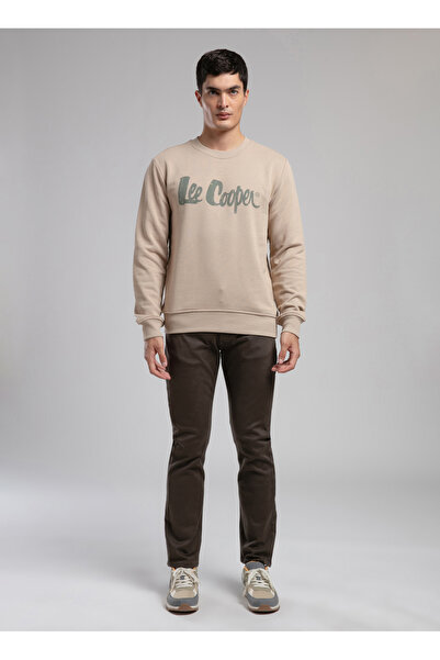 Lee Cooper Normal Bel Straight Haki Erkek Chino Pantolon 261 LCM 221001 HARRY ND 1 HAKİ