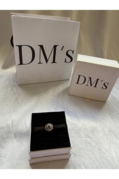 DM’s Silver Star&Moon ve Güneş Kafeş Gümüş Charm’ı