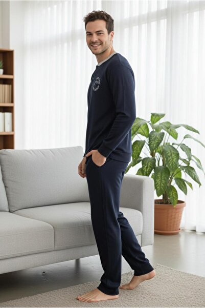 MORRO Comfortable Interlock Winter Soft Men's Home Wear |   Men's Pajama Set