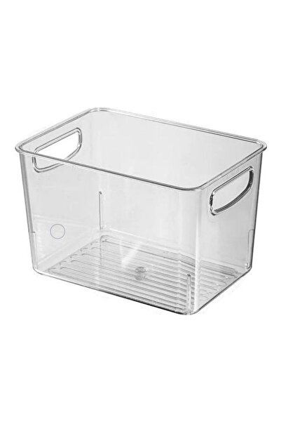 East Lady Transparent Refrigerator Storage Organizer 27x18x15 cm