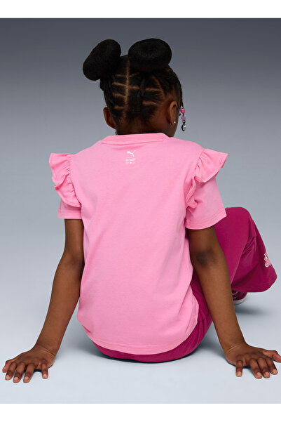 Puma Plain Pink T-Shirt for Girls 63238633-Puma X Hello Kitty & Frien