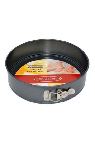 HOME MAKER قالب زنبركي قابل للتمدد 28 سم - أسود