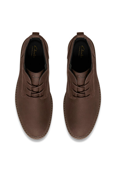 CLARKS Nubuk Kahve Erkek Bot Aldwin Mid GTX