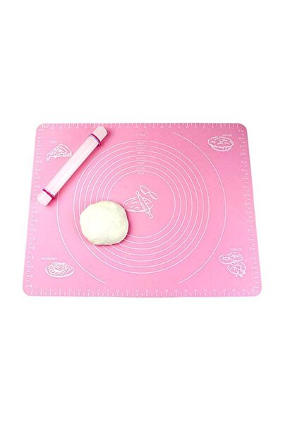 Universe Dough Rolling Mat Pink 70x90cm