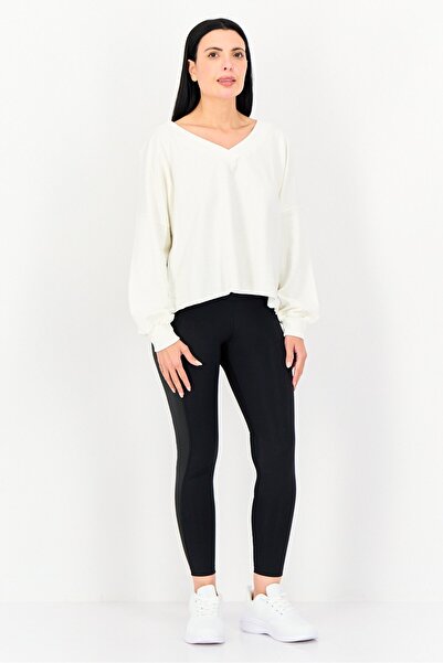 Nike Women Oversized Fit Long Sleeve Outdoor Shirt, Off White