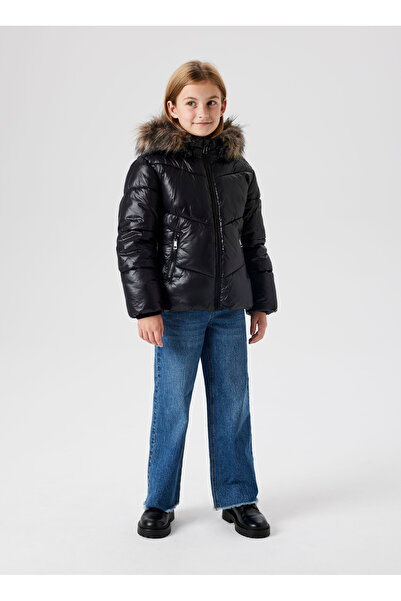 name ıt Siyah Kız Çocuk Şişme Mont 13243684