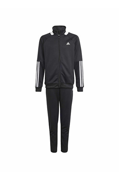 adidas Düz Siyah Erkek Çocuk Eşofman Takımı IN0653 J SERE TS