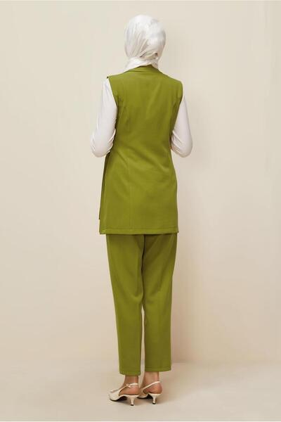 Alvina Belted Pants Suit 46042