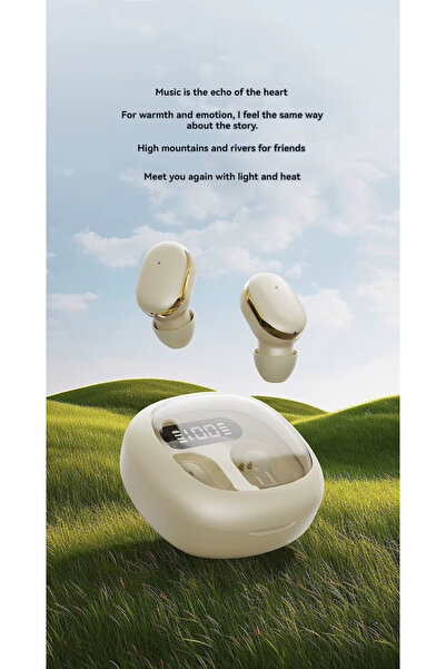 Generic Q31 Wireless Bluetooth Headphones, ENC Clear Earbuds, LED Battery Display