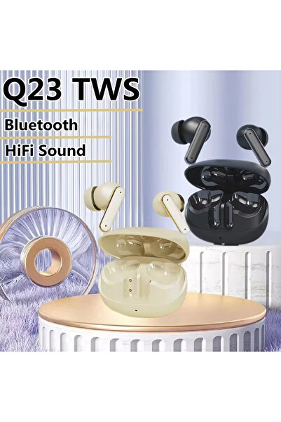 Generic سماعات أذن بلوتوث، صوت نقي للغاية، بلوتوث 5.49 [متوفرة باللون الأبيض والأسود والكريمي]