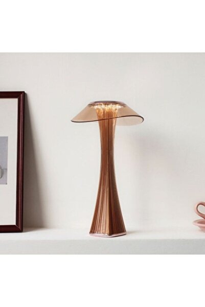 fun zone Eye Protection LED Table Lamp (Rose Gold/Black) 30 x 17 x 17 cm