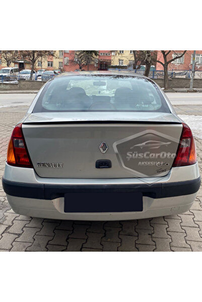 Genel Markalar Renault Clio 2 Symbol 1998-2008 Sedan Uyumlu Bagaj Üstü Spoile...