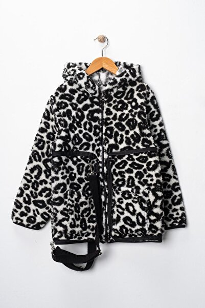 Minigimin Cicileri معطف أطفال من القطيفة للجنسين يمكن تحويله إلى حقيبة ظهر - ...