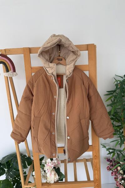 Minigimin Cicileri Miniğimin Cicileri Waterproof cu glugă Palton de iarnă pen...