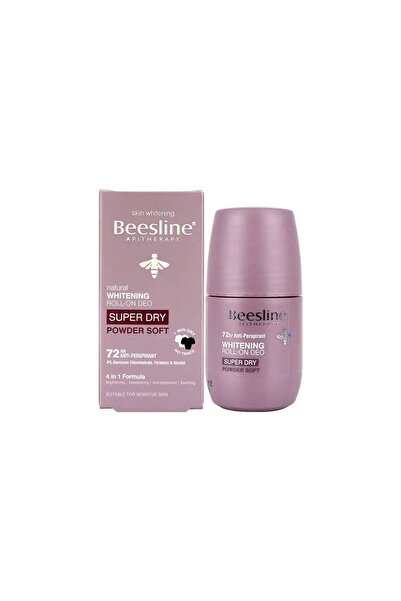 Beesline مزيل عرق رول أون مبيض بودرة جافة للغاية ناعمة 50 مل