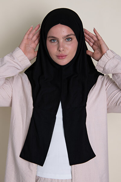 LUXY حجاب فوري – شاش أسود