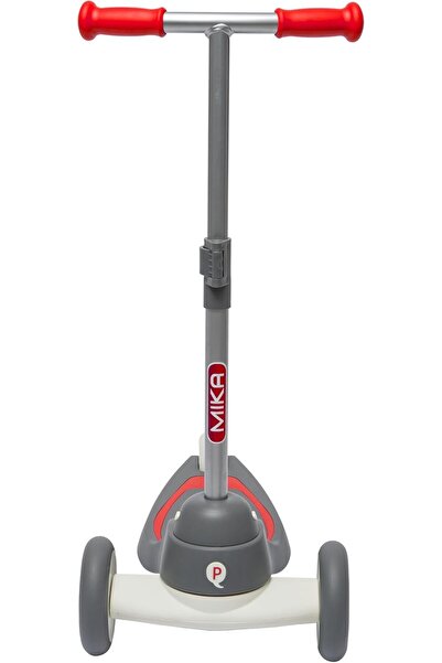 QPLAY Mika LED Scooter for Kids | LED Lights | Adjustable Handlebar | Red