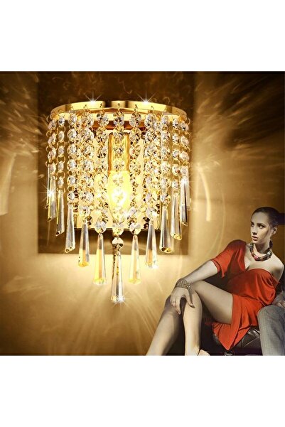 fun zone Generic Crystal Background Wall Light Yellow