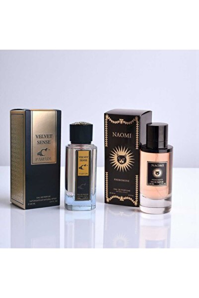 VLVT عطرين مميزين فلفت سنس وعطر نعومي للنساء والرجال اودي بارفيوم 100x2مل Eau...