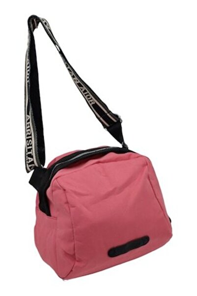 OEM Women's fabric bag, adjustable strap, R1929 pink