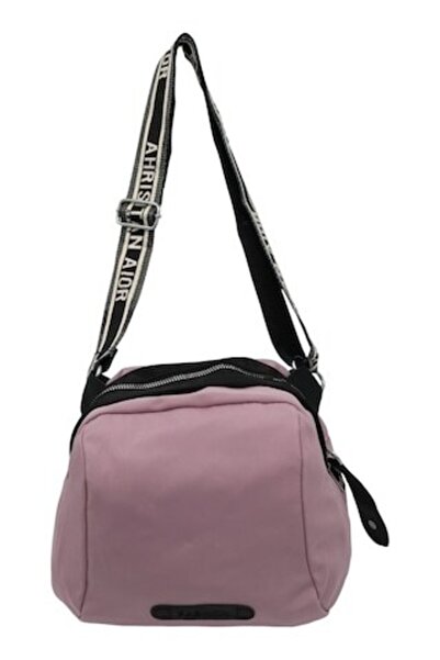 OEM Women's textile crossbody bag, adjustable strap, R1929 Purple