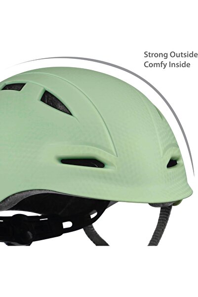 QPLAY Manbo Kids Bike Helmet, Lightweight ABS & EPS, 1-6Y, Adjustable Fit - Jade Green