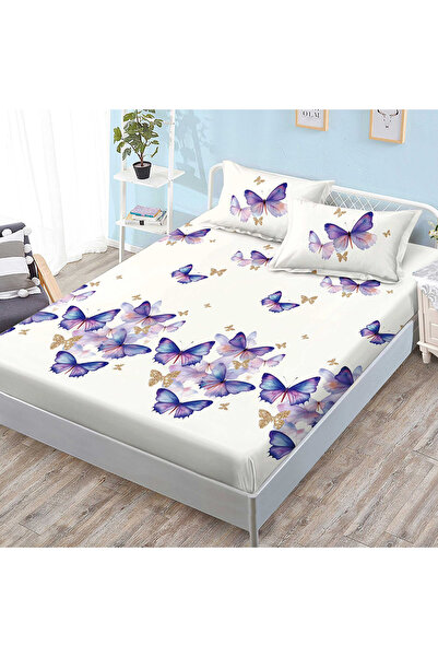 Patul Husa de pat cu elastic + 2 Fete de Perna, Finet