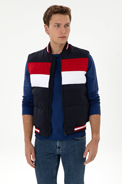 U.S. Polo Assn. Men's Navy Blue Vest 50310316-Vr033