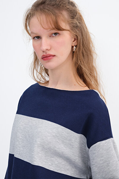 Addax Смугаста кофта з капюшоном S12462