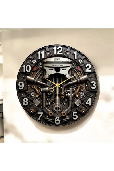 AA Shop Piston Motor Tamirci Renkli Baskı Desenli Sayılı Yılbaşı Hediyelik Ah...