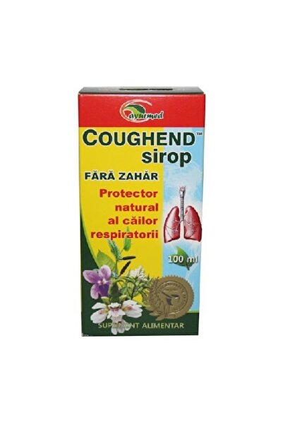 Ayurmed Sirop fără zahăr Coughend, 100 ml,
