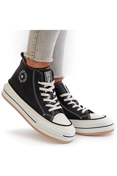 Big Star Shoes Adidași Încălziți Pentru Femei Pe Platformă Din Piele Ecologic...