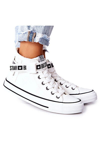 Big Star Shoes Adidaje cu toc înalt Big Star GG274027 Alb 39