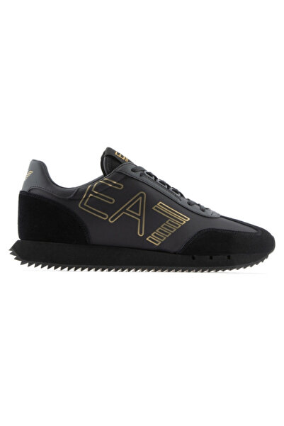 EA7 Pantofi Sport Black White Vintage