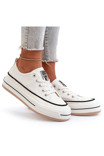 Big Star Shoes Teniși de damă Big Star NN274205 Alb 41