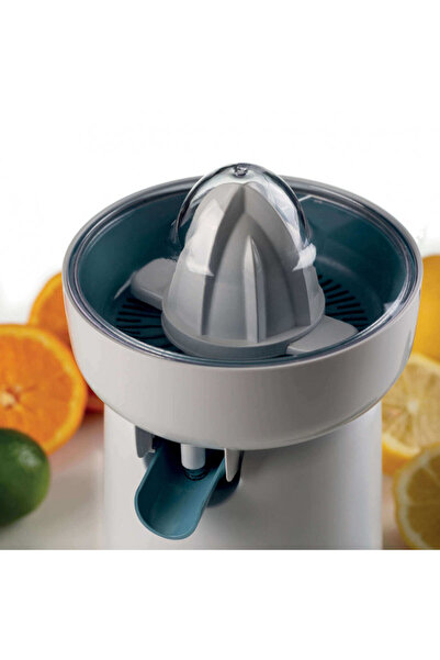 ARIETE Presă de citrice BREAKFAST 0417/01, 40W, Capac, 2 conuri detașabile, Deschidere și închidere a gurii de scurgere, Alb