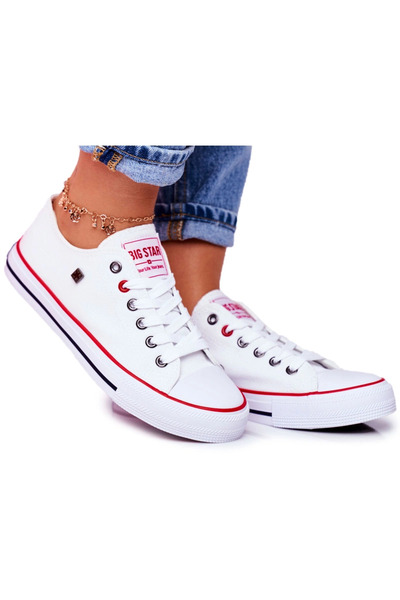 Big Star Shoes Adidași albi pentru femei Big Star T274022 40