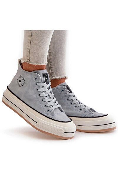 Big Star Shoes Adidași Călduroși Femei Pe Platformă Piele Big Star OO274069 A...