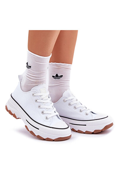 Evento Adidași Joși Femei Pe Platformă Albi Aradwin 36