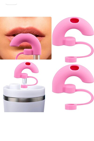 Yenigeldi Stanly Quencher Uyumlu Anti-Kırışık Silikon Pipet Kapağı – Dudak Kı...