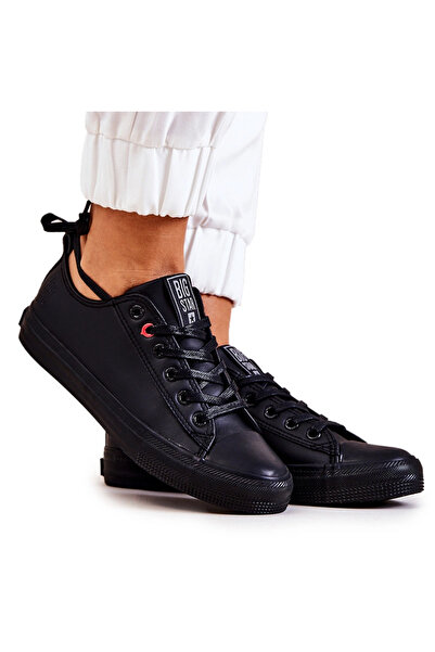 Big Star Shoes Antrenori cu piele joasă Big Star JJ274006 Negru 37