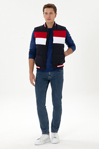 U.S. Polo Assn. Men's Navy Blue Vest 50310316-Vr033